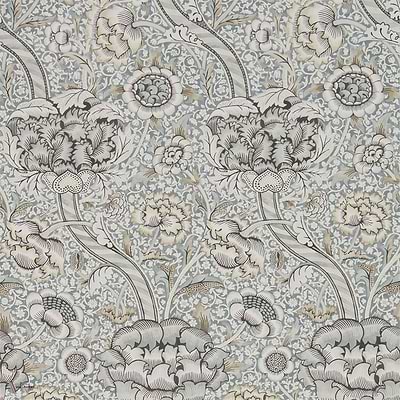 Wandle wallpaper in Grey/Stone van Morris & Co