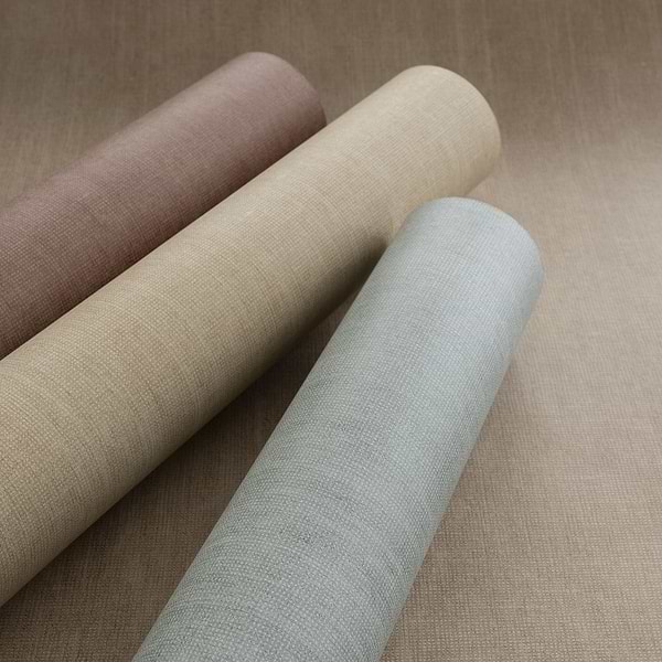 Het behang interpreteert gewassen linnen