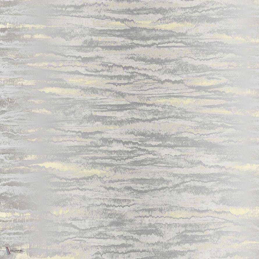Waves behang in Warm Grey van Texam