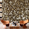Woodblock behang-Coordonne-Selected Wallpapers-Interiors