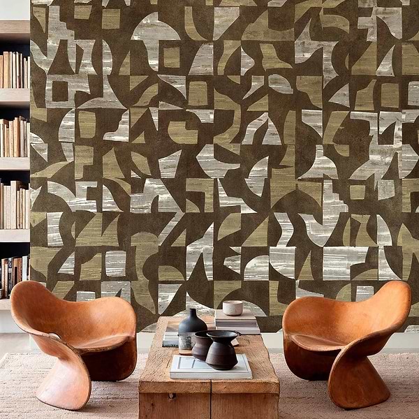 Woodblock behang-Coordonne-Selected Wallpapers-Interiors