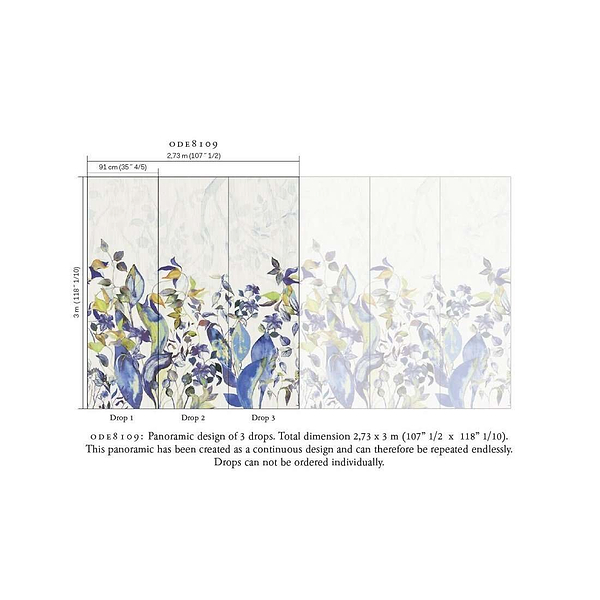 A Walk in the Garden-behang-Tapete-Omexco by Arte-Selected Wallpapers