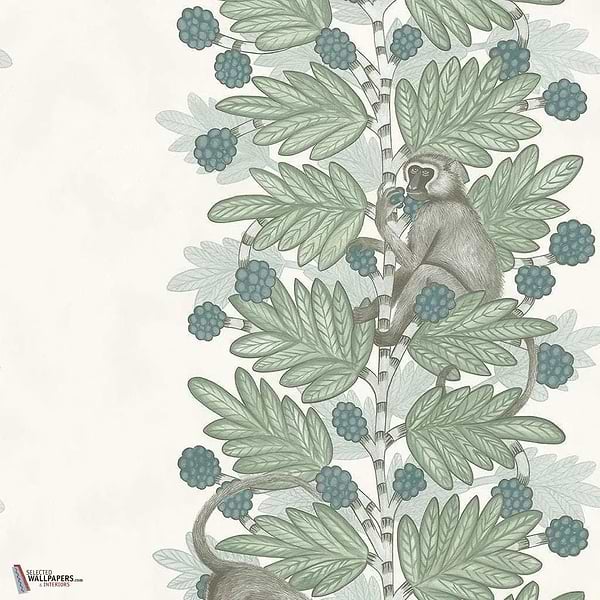 Acacia-Behang-Tapete-Cole & Son-Duck Egg & Print Room Blue-Rol-109/11052-Selected Wallpapers