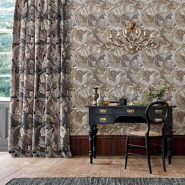 Acanthus-behang-Tapete-Morris & Co-Selected Wallpapers