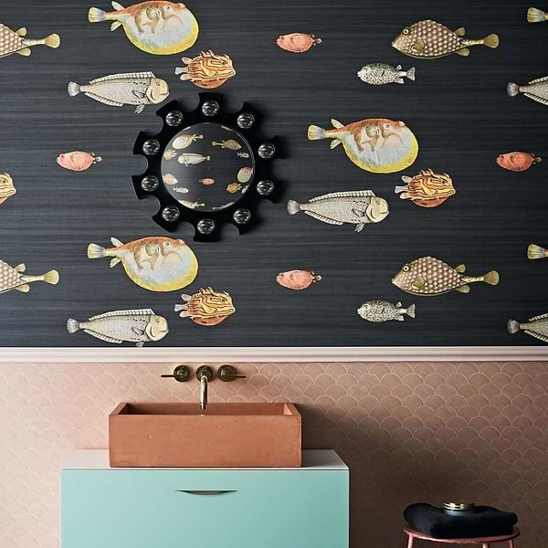 Acquario-wallpaper-Cole & Son-Selected Wallpapers