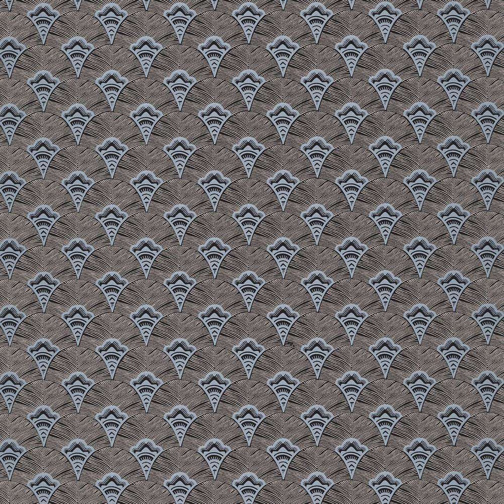 Adenium-behang-Tapete-Casamance-Marine Pierre Bleue-Rol-75251222-Selected Wallpapers