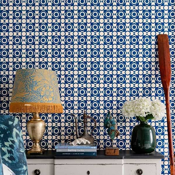 Aegan Tiles-behang-Tapete-Mind the Gap-Selected Wallpapers