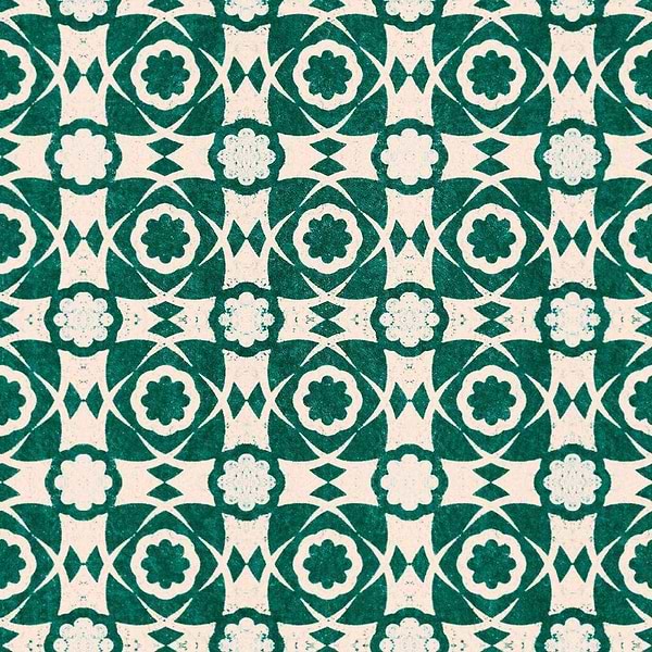 Aegan Tiles-behang-Tapete-Mind the Gap-Ultramarine Green-Rol-WP30050-Selected Wallpapers