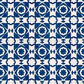 Aegan Tiles-behang-Tapete-Mind the Gap-Indigo-Rol-WP30051-Selected Wallpapers