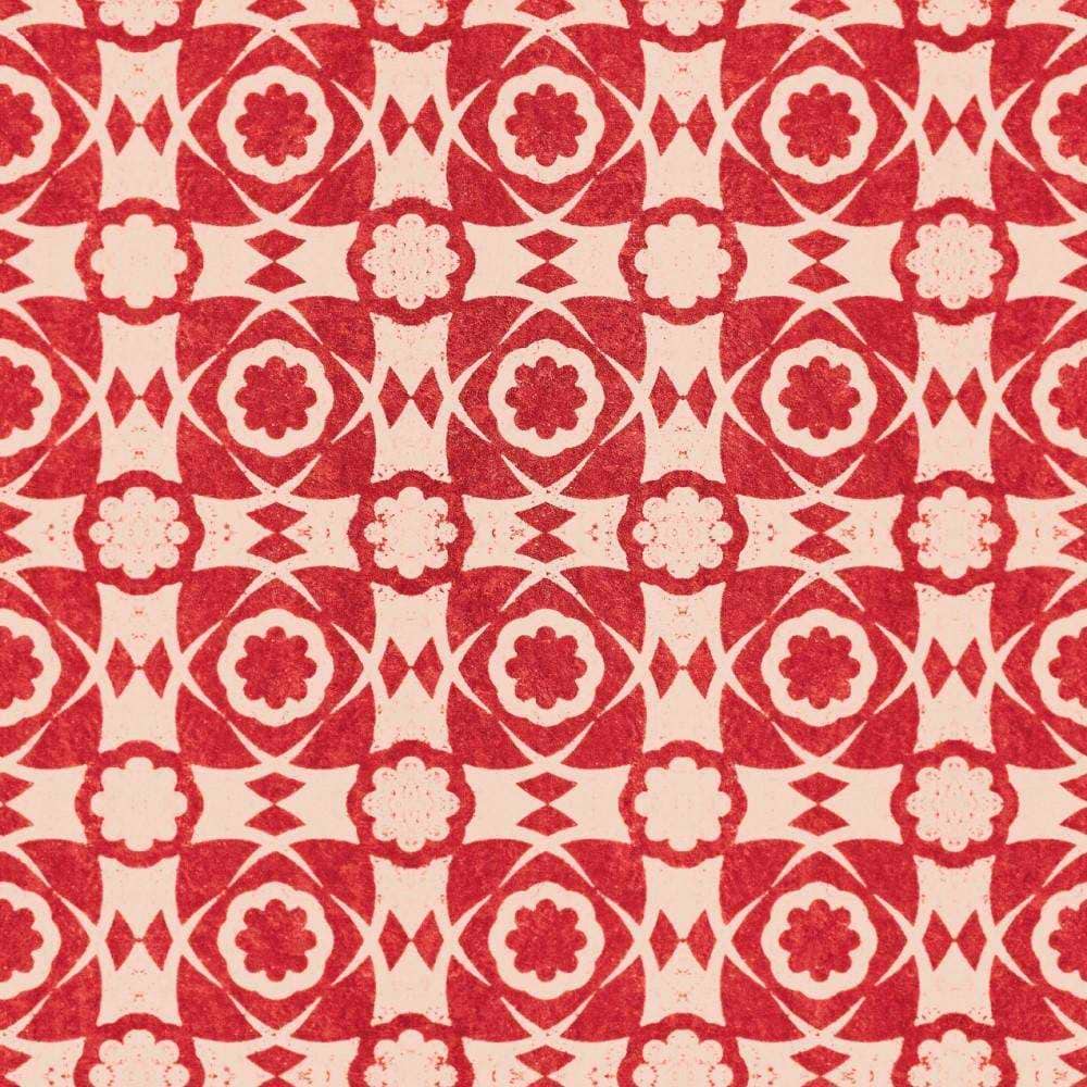 Aegan Tiles-behang-Tapete-Mind the Gap-Red-Rol-WP30052-Selected Wallpapers