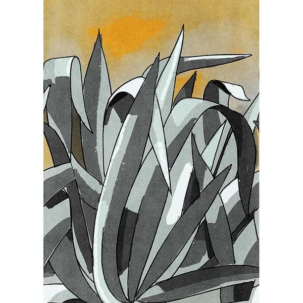 Agavé-Behang-Wall & Deco-Selected Wallpapers