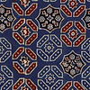 Ajrak-behang-Tapete-Mind the Gap-Blue-300 cm (standaard)-WP20412-Selected Wallpapers