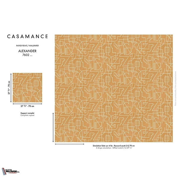 Alexander-Behang-Tapete-Casamance-Selected Wallpapers