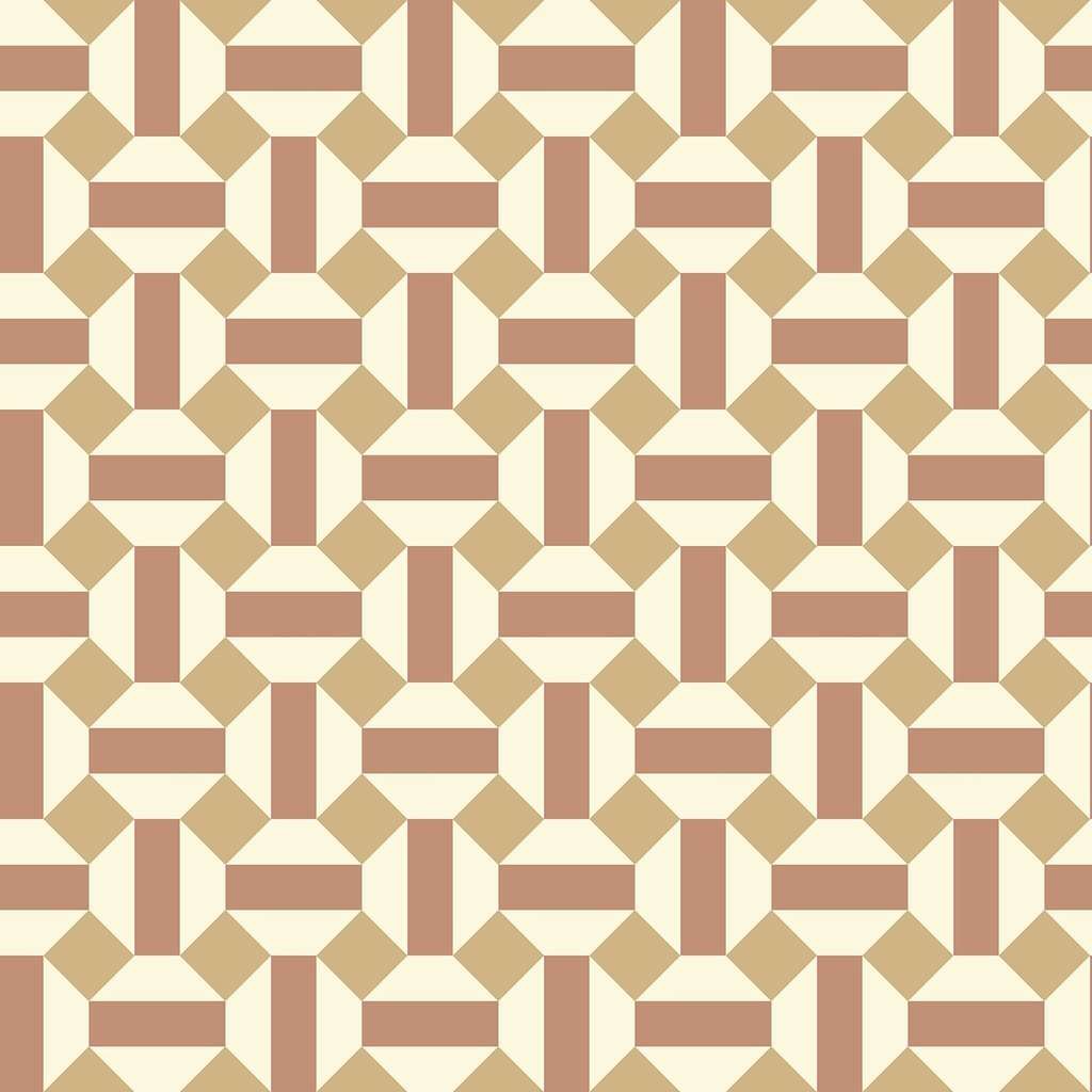 Alicatado-behang-Tapete-Cole & Son-Terracotta-Rol-117/12039-Selected Wallpapers