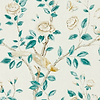 Andhara-behang-Tapete-Sanderson-Teal/Cream-Rol-216794-Selected Wallpapers