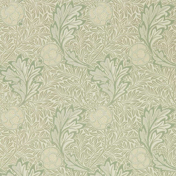 Apple-behang-Tapete-Morris & Co-Bay Leaf-Rol-216689-Selected Wallpapers
