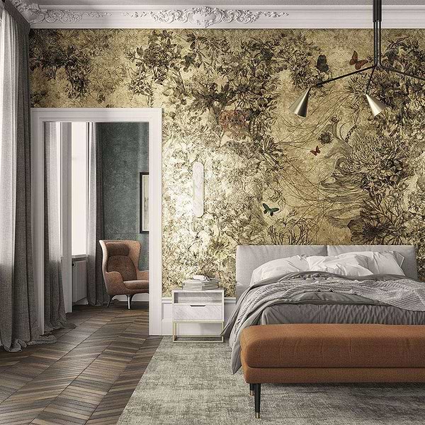 April-behang-Tapete-Inkiostro Bianco-Selected Wallpapers