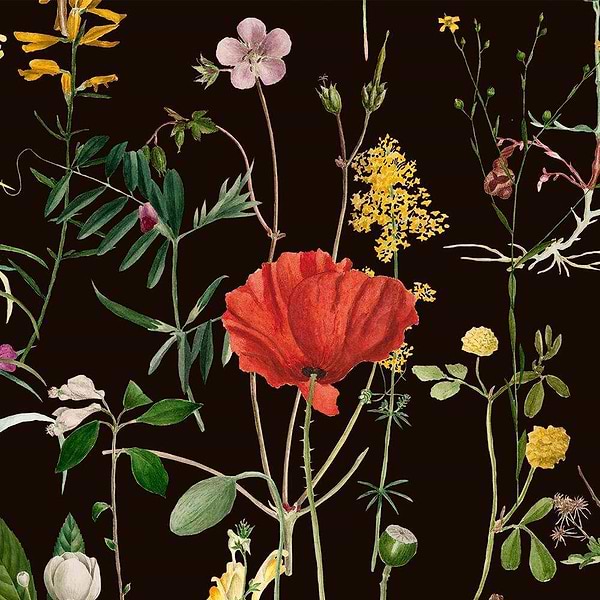 Aquafleur-behang-Tapete-Mind the Gap-Antraciet-300 cm (standaard)-WP20173-Selected Wallpapers