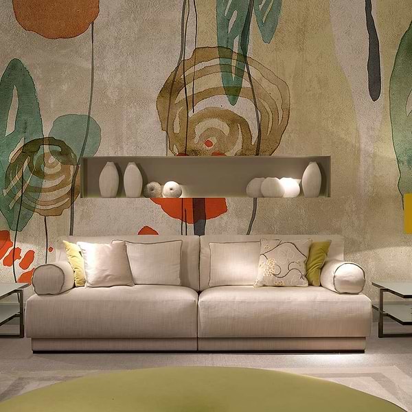 Aquerello-behang-Tapete-Inkiostro Bianco-Selected Wallpapers