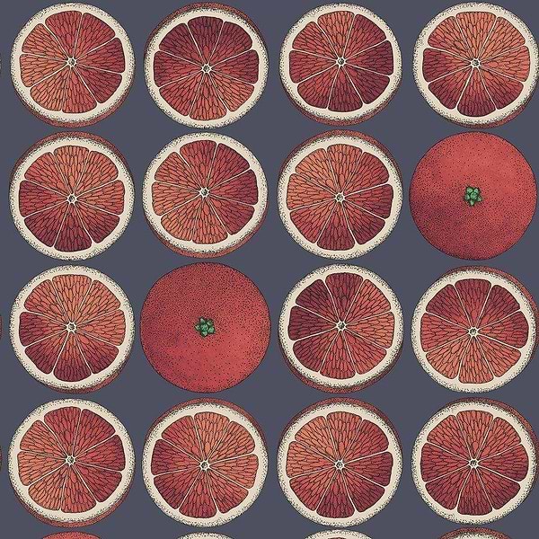 Arance-behang-Tapete-Cole & Son-Bloedsinaasappel-Rol-114/24046-Selected Wallpapers