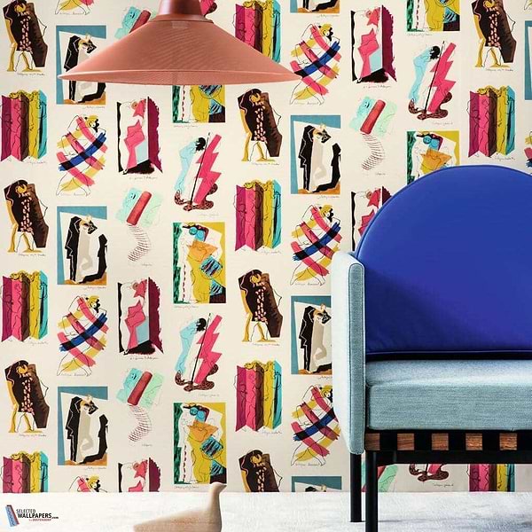 Arlequins-behang-Tapete-Pierre Frey-Selected Wallpapers