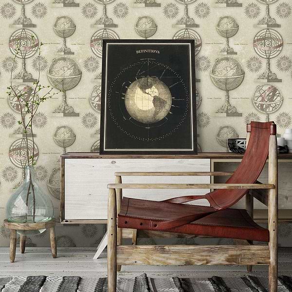 Armillary-behang-Tapete-Mind the Gap-Selected Wallpapers