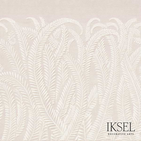 Art Deco Fern-Behang-Iksel-Seashell Pink-225 cm-SC143_CS84-Selected Wallpapers