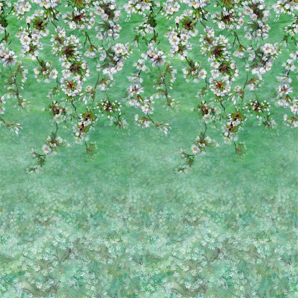 Assam Blossom-behang-Tapete-Designers Guild-Emerald-Set-PDG1133/03-Selected Wallpapers