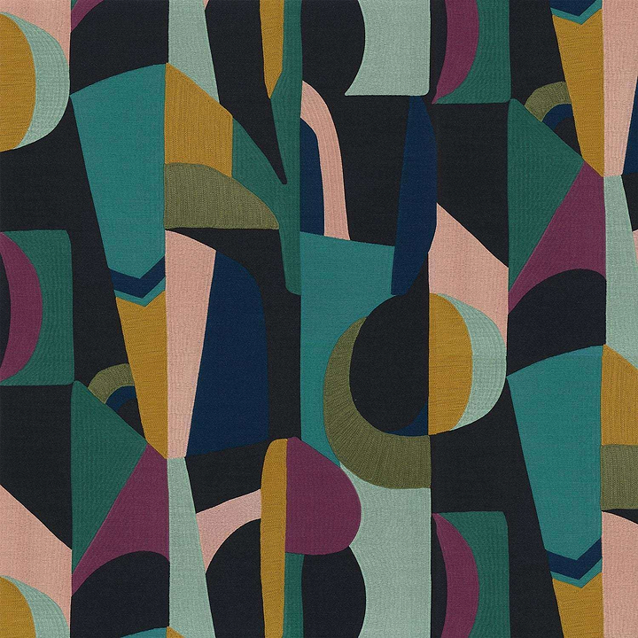 Assemblage-Behang-Tapete-Casamance-Noir/Multico-Rol-75460304-Selected Wallpapers
