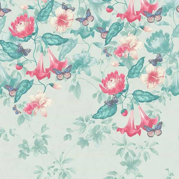 Asterid-behang-Tapete-Little Greene-Island-Rol-0291ASISLAN-Selected Wallpapers