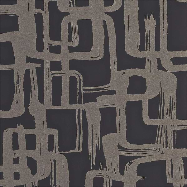 Asuka-behang-Tapete-Harlequin-Gold/Onyx-Rol-110906-Selected Wallpapers