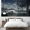 Au Clair de Lune-behang-Tapete-Les Dominotiers-Selected Wallpapers