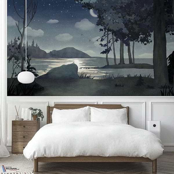 Au Clair de Lune-behang-Tapete-Les Dominotiers-Selected Wallpapers