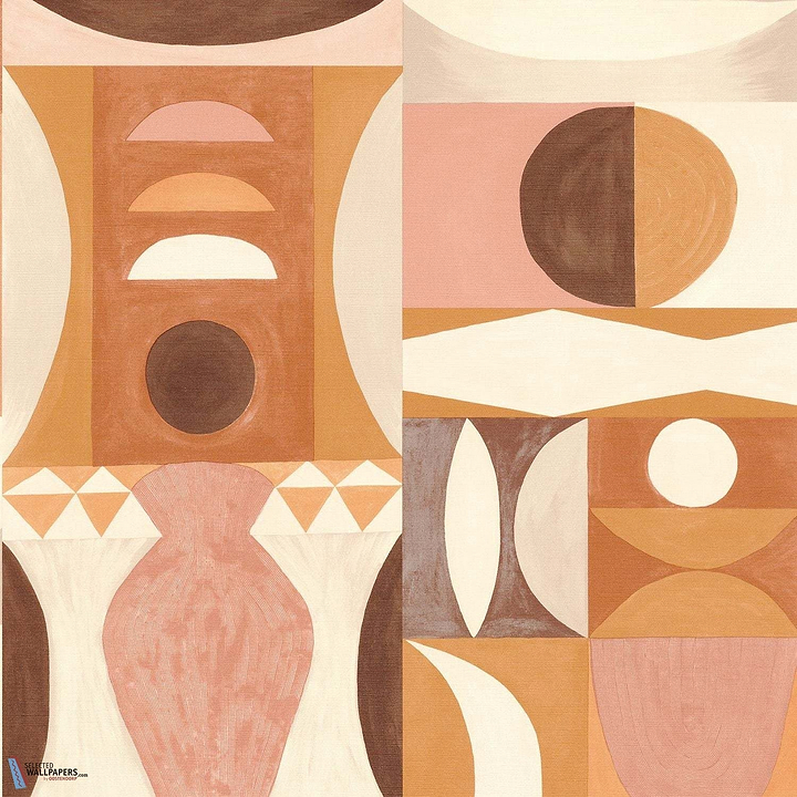 Auguste-Behang-Tapete-Casamance-Terre de Sienne-Rol-76032548-Selected Wallpapers