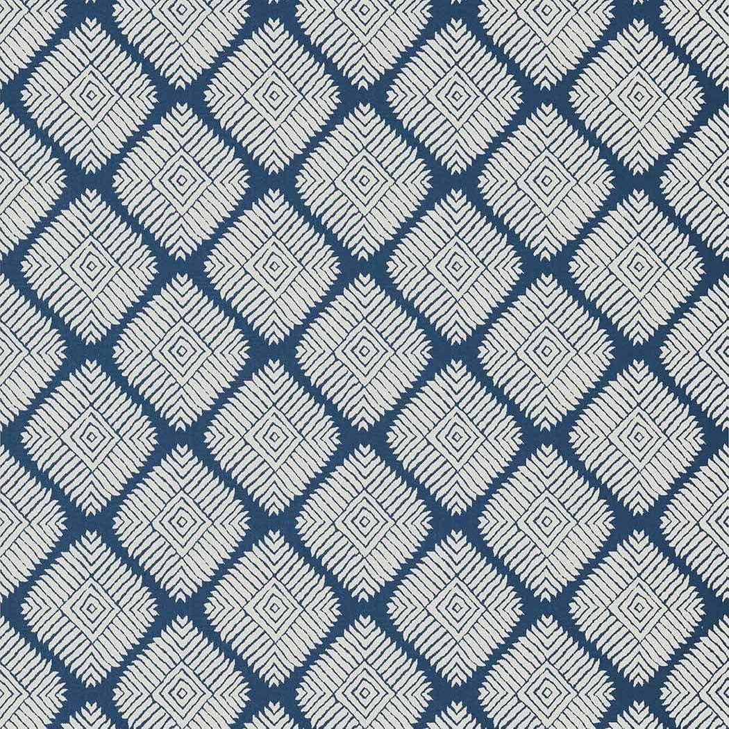 Austin Diamond-Behang-Tapete-Thibaut-Navy-Rol-T13249-Selected Wallpapers