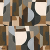 Avant Premiere stof-Fabric-Tapete-Casamance-Multico Marron-Meter (M1)-32690404-Selected Wallpapers
