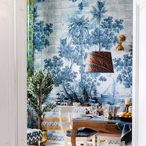 Azure mural-behang-Tapete-Mind the Gap-Selected Wallpapers