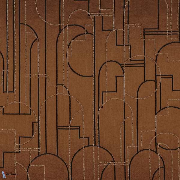 Bachaumont stof-Fabric-Tapete-Casamance-Ambre-Meter (M1)-40260342-Selected Wallpapers