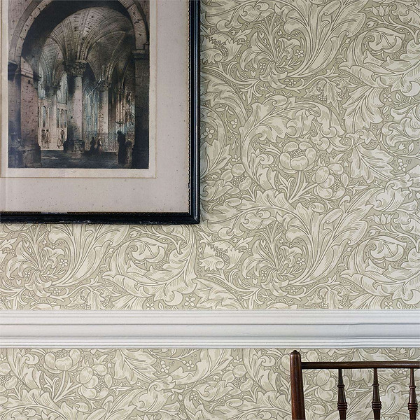 Bachelors Button-behang-Tapete-Morris & Co-Selected Wallpapers