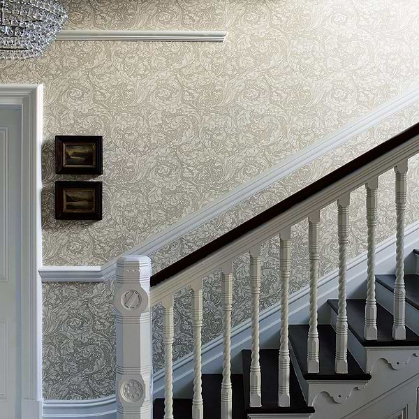 Bachelors Button-behang-Tapete-Morris & Co-Selected Wallpapers