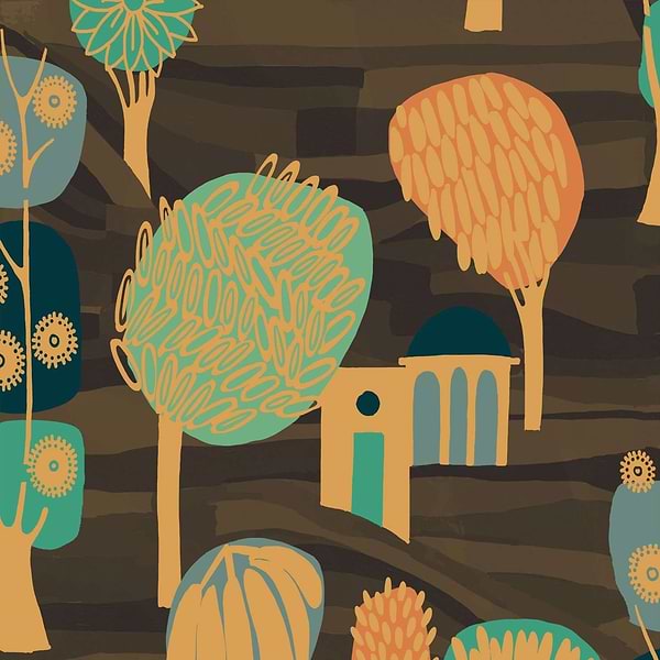 Balade en toscane-behang-Tapete-Elitis-3-Rol-TP 321 03-Selected Wallpapers