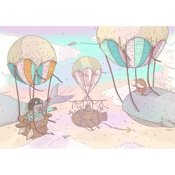 Balloon Rides-behang-Tapete-Coordonne-Selected Wallpapers