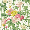 Bamboo & Birds-Behang-Tapete-Sanderson-Scallion Green-Rol-217130-Selected Wallpapers