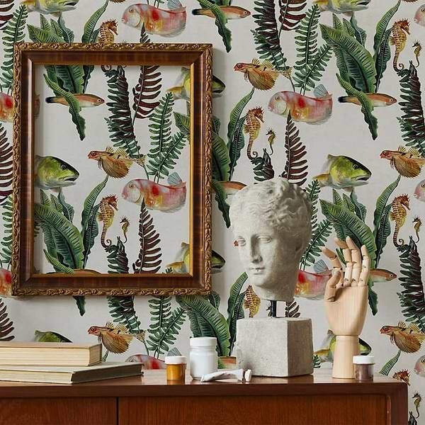 Bank of Fish-Behang-Tapete-Coordonne-Selected Wallpapers
