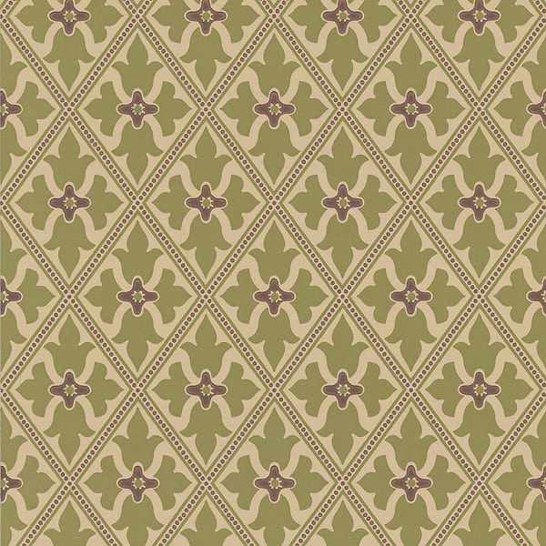 Bayham Abbey-behang-Tapete-Little Greene-Citrine-Rol-0277BACITRI-Selected Wallpapers