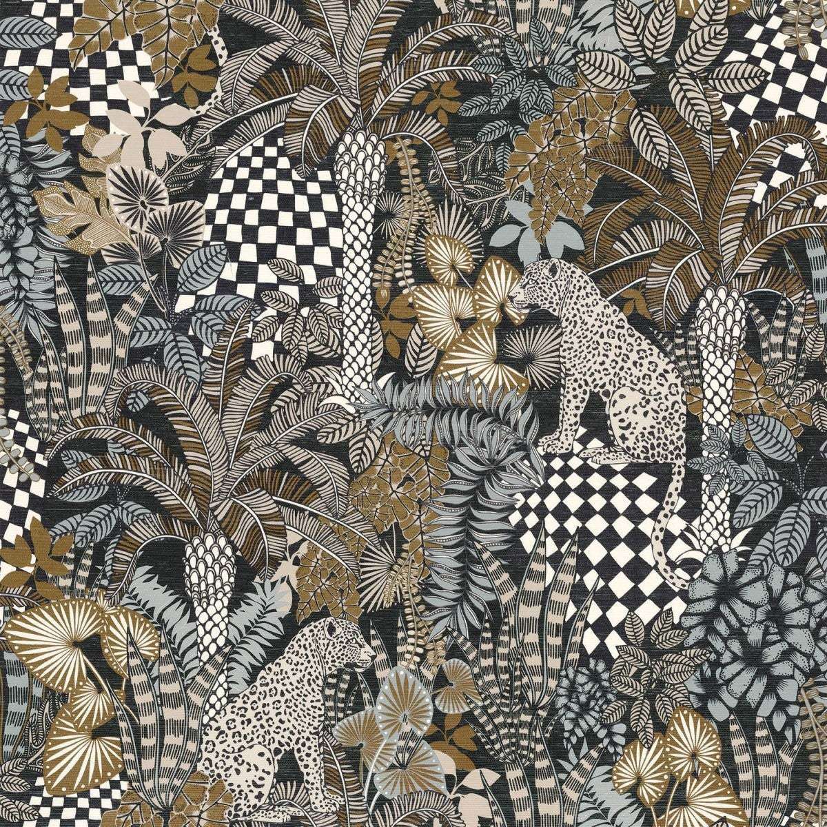 Belize-Behang-Tapete-Casamance-Noir-Rol-75500406-Selected Wallpapers