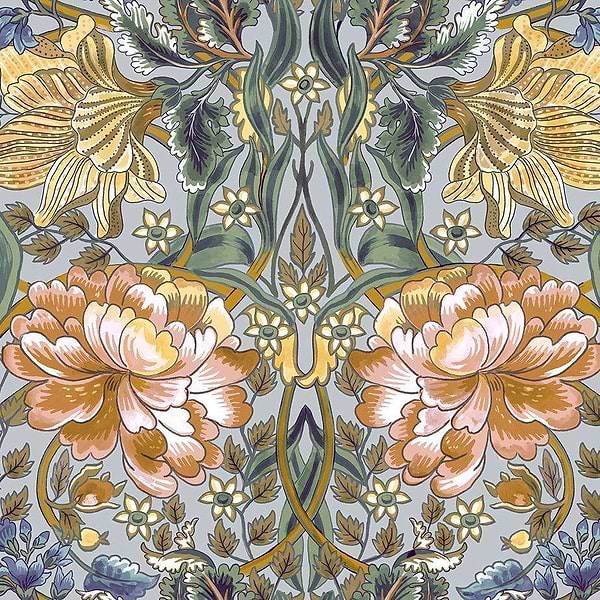 Belle-Epoque-behang-Tapete-Coordonne-Blue-Rol-8800011-Selected Wallpapers