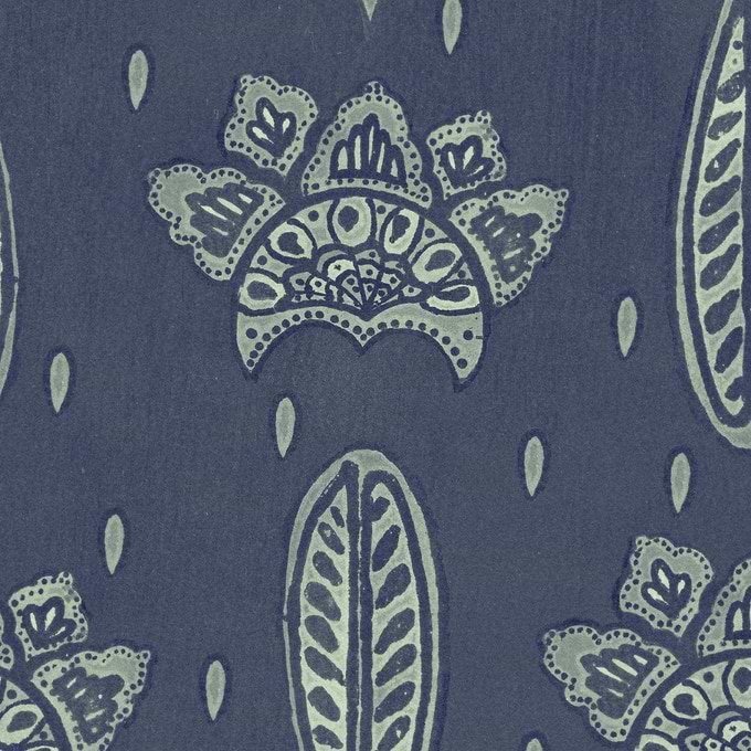 Bethel Batik-Behang-Tapete-Mind the Gap-Cobalt-Rol-WP30076-Selected Wallpapers