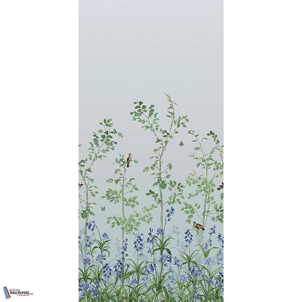 Bird & Bluebell-Tapete-Little Greene-Selected Wallpapers