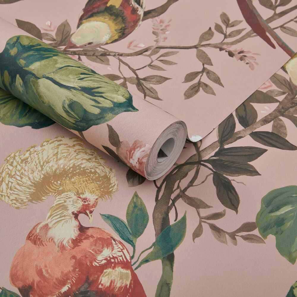 Bird Sonnet-Behang-Tapete-1838 wallcoverings-Selected Wallpapers
